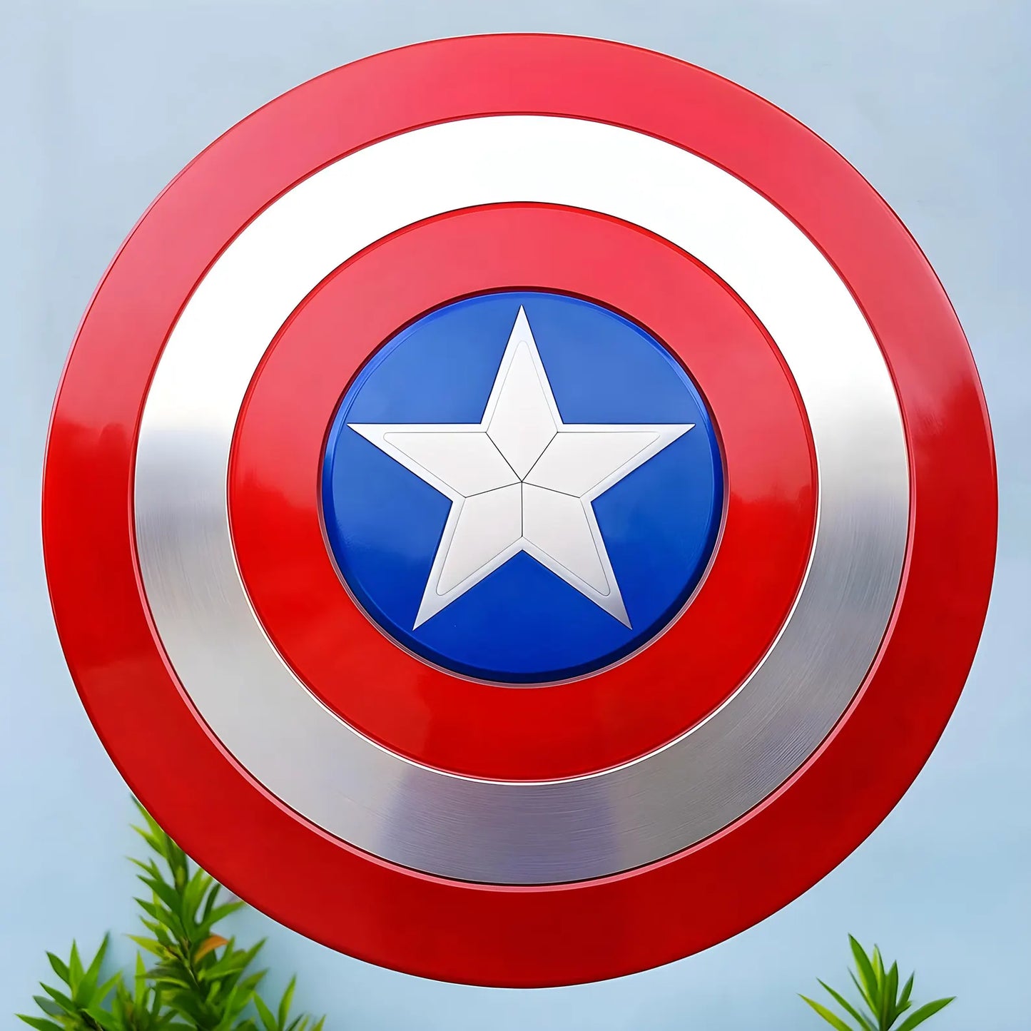 Metal Captain America Shield – 22-Inch Avengers Movie Prop Replica