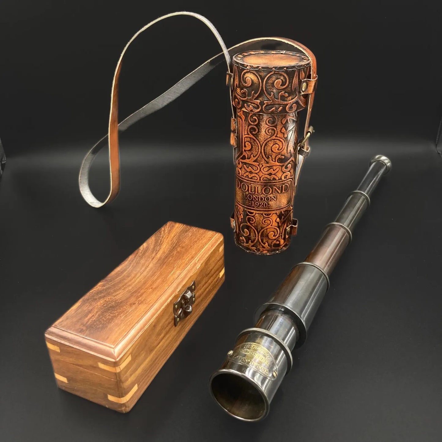 Personalized Telescope for Adults & Kids – Nautical Spyglass