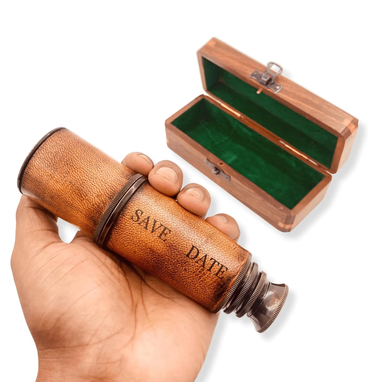 Personalized Spyglass Telescope – Vintage Nautical Gift