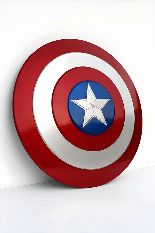 Metal Captain America Shield – 22-Inch Avengers Movie Prop Replica