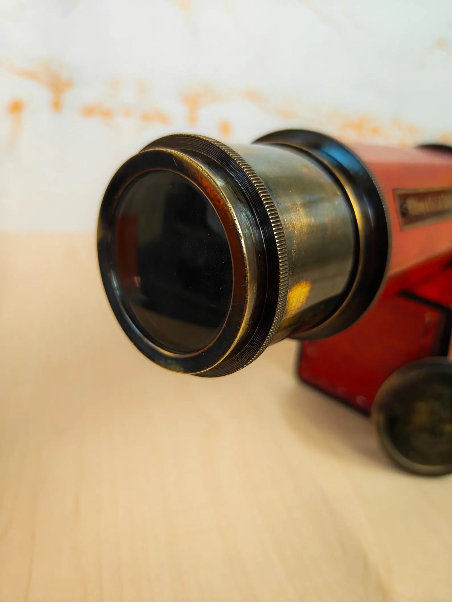 Personalized Brass Spyglass Telescope – Handmade 24" Victorian Marine Telescope with Leather Case