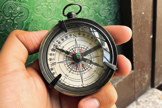 Vintage Dollond London Brass Compass – 2.5" Nautical Collectible